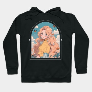 Graceful Girl Anime Hoodie